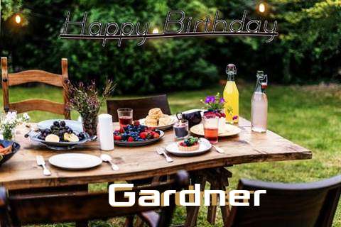 Birthday Wishes with Images of Gardner
