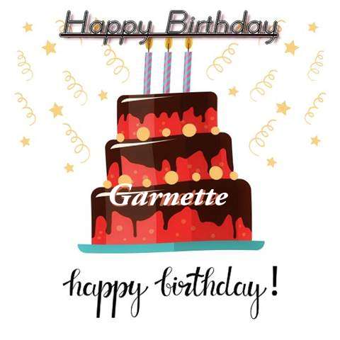 Happy Birthday Cake for Garnette