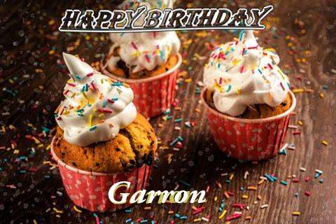 Happy Birthday Garron Cake Image