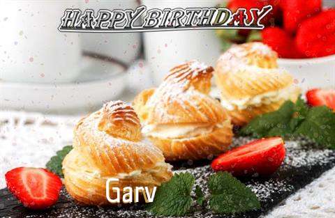 Happy Birthday Garv Cake Image