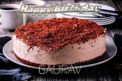Happy Birthday Cake for Gaurav
