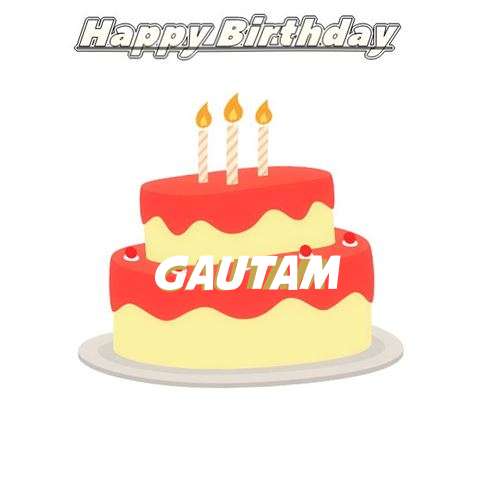 Birthday Wishes with Images of Gautam