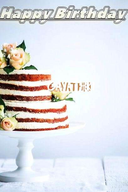 Happy Birthday Gayathri Cake Image