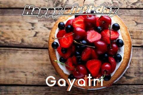 Happy Birthday Cake for Gayatri