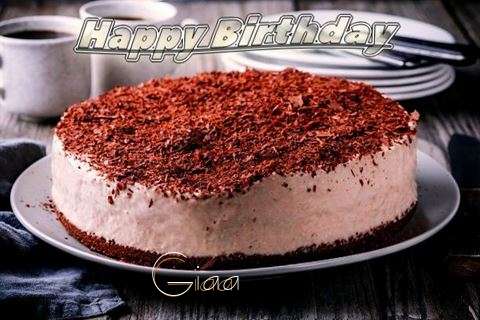 Happy Birthday Cake for Giaa