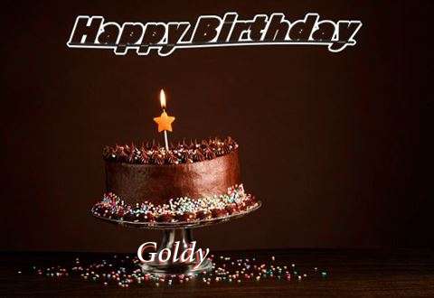 Happy Birthday Cake for Goldy