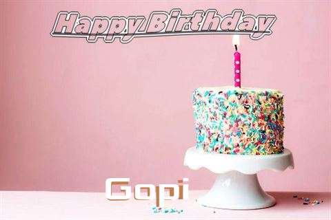Happy Birthday Wishes for Gopi