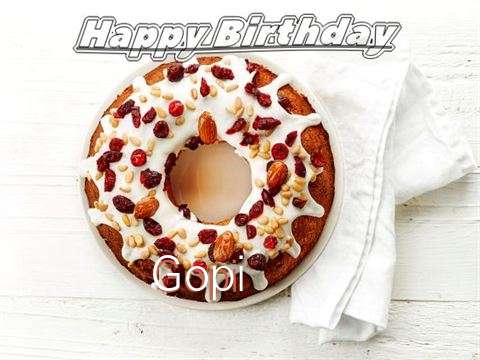Happy Birthday Cake for Gopi