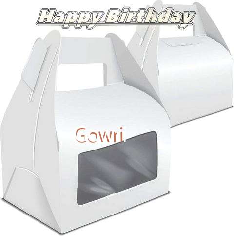 Happy Birthday Wishes for Gowri