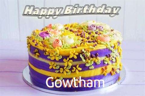 Birthday Images for Gowtham