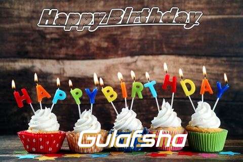 Happy Birthday Gulafsha Cake Image