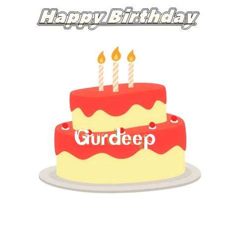 Birthday Wishes with Images of Gurdeep