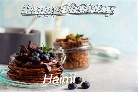 Happy Birthday Haimi