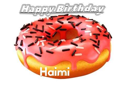 Happy Birthday to You Haimi
