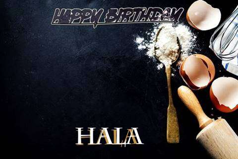 Birthday Wishes with Images of Hala