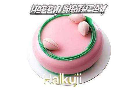 Happy Birthday Cake for Halkuji