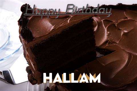 Birthday Wishes with Images of Hallam