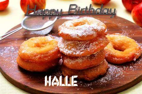 Happy Birthday Wishes for Halle