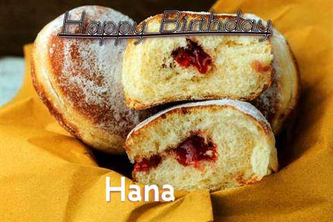 Happy Birthday Cake for Hana