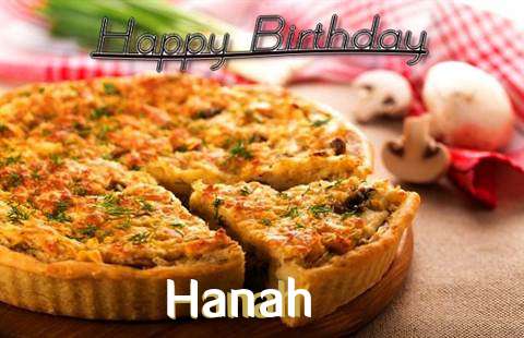 Birthday Wishes with Images of Hanah