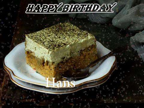 Hans Birthday Celebration