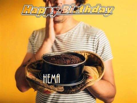 Happy Birthday Hema Cake Image