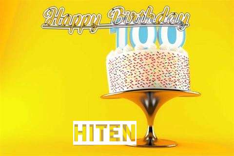 Happy Birthday Wishes for Hiten