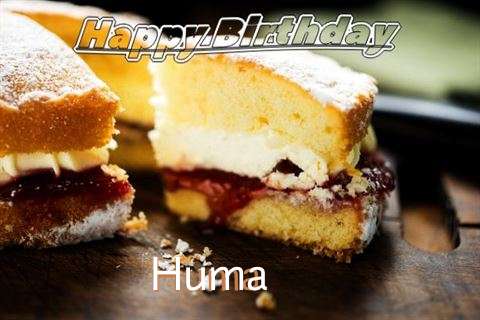 Happy Birthday Cake for Huma