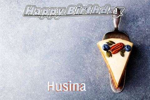 Birthday Wishes with Images of Husina