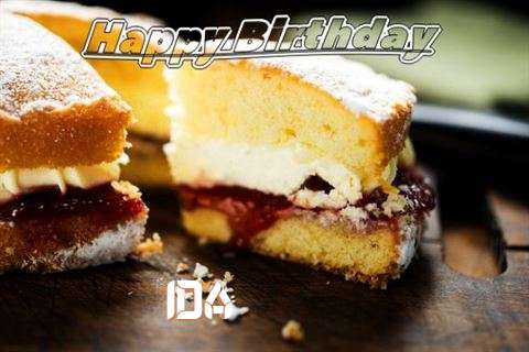 Happy Birthday Cake for Ida