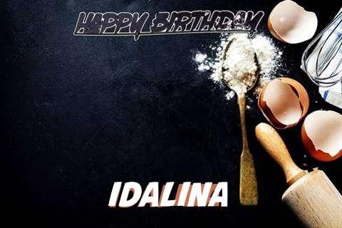 Birthday Wishes with Images of Idalina