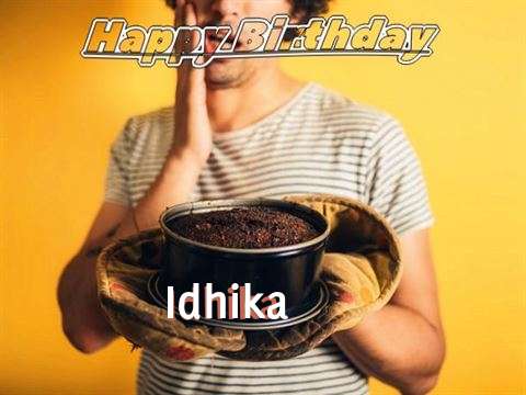 Happy Birthday Idhika Cake Image