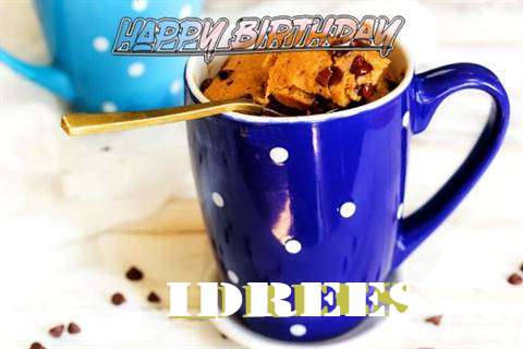 Happy Birthday Wishes for Idrees