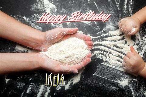 Happy Birthday Ikeia Cake Image