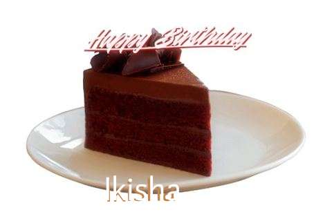 Happy Birthday Ikisha Cake Image