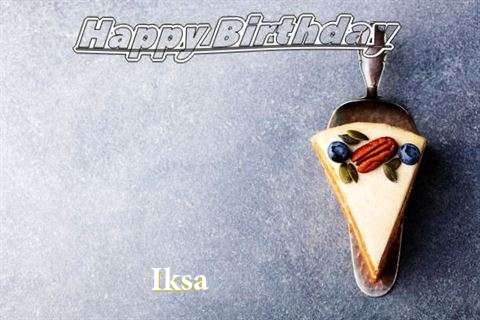Birthday Wishes with Images of Iksa
