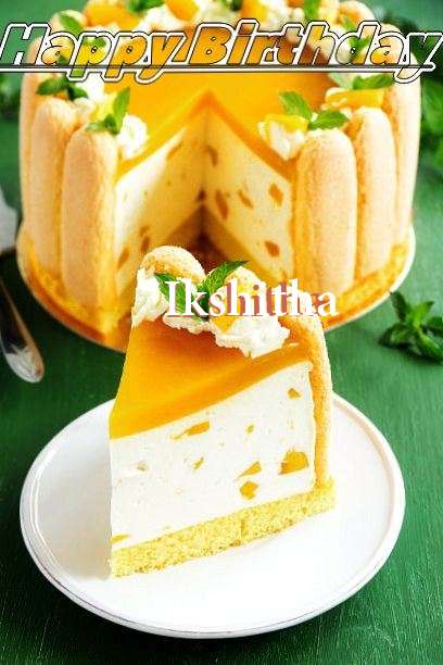 Happy Birthday Wishes for Ikshitha
