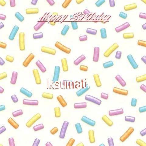 Birthday Images for Iksumati