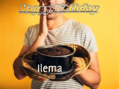 Happy Birthday Ilema Cake Image