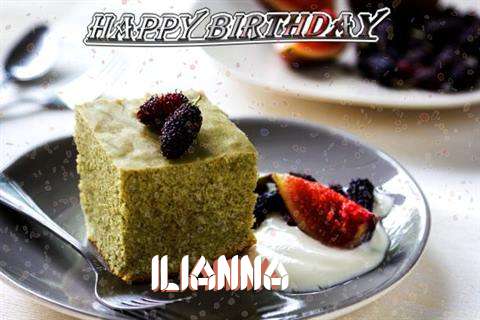 Happy Birthday Ilianna Cake Image
