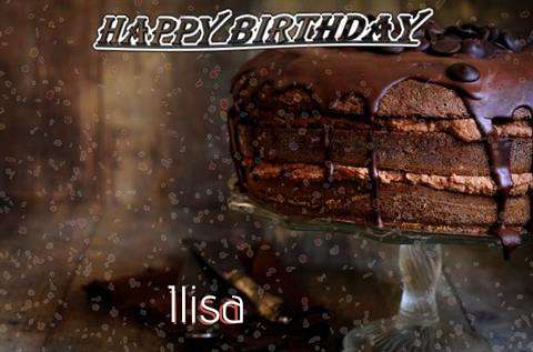 Happy Birthday Cake for Ilisa