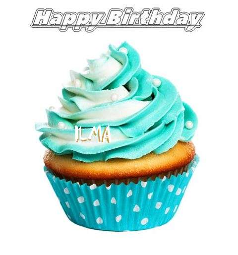 Happy Birthday Ilma Cake Image