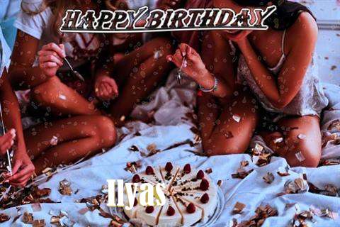 Happy Birthday Cake for Ilyas
