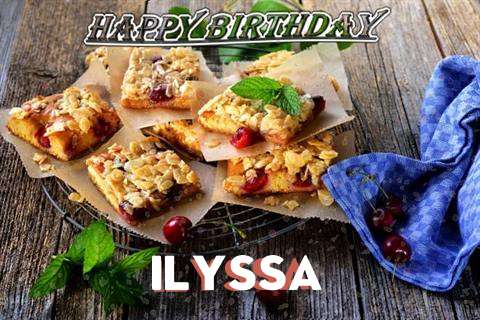 Happy Birthday Cake for Ilyssa