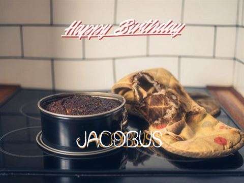 Happy Birthday Jacobus Cake Image