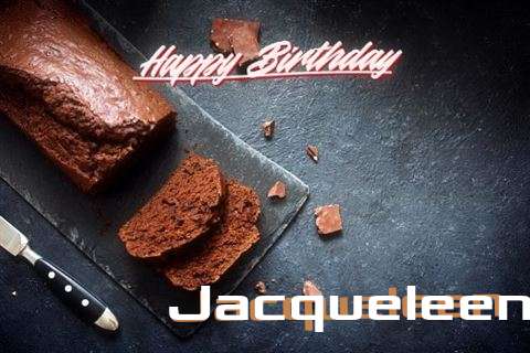 Happy Birthday Jacqueleen Cake Image