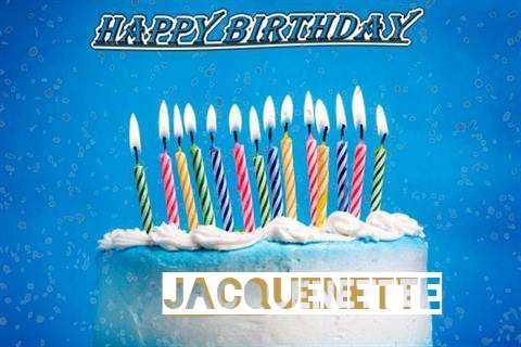 Happy Birthday Cake for Jacquenette
