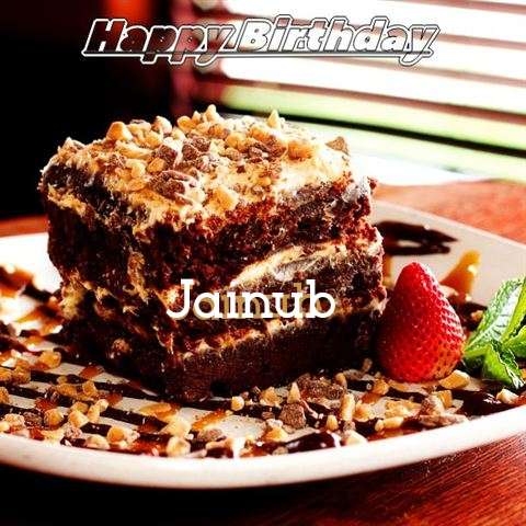 Happy Birthday Cake for Jainub