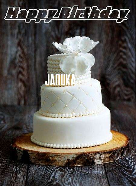 Happy Birthday Januka Cake Image