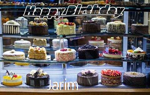 Happy Birthday Jarim Cake Image